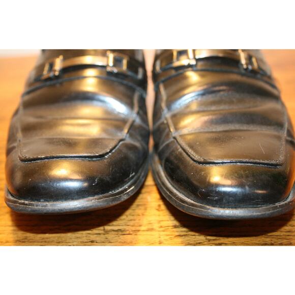 9.5 MENS DRESSY LOAFERS,men leather loafers 9.5,9.5 loafers,mens leather loafers main image 6